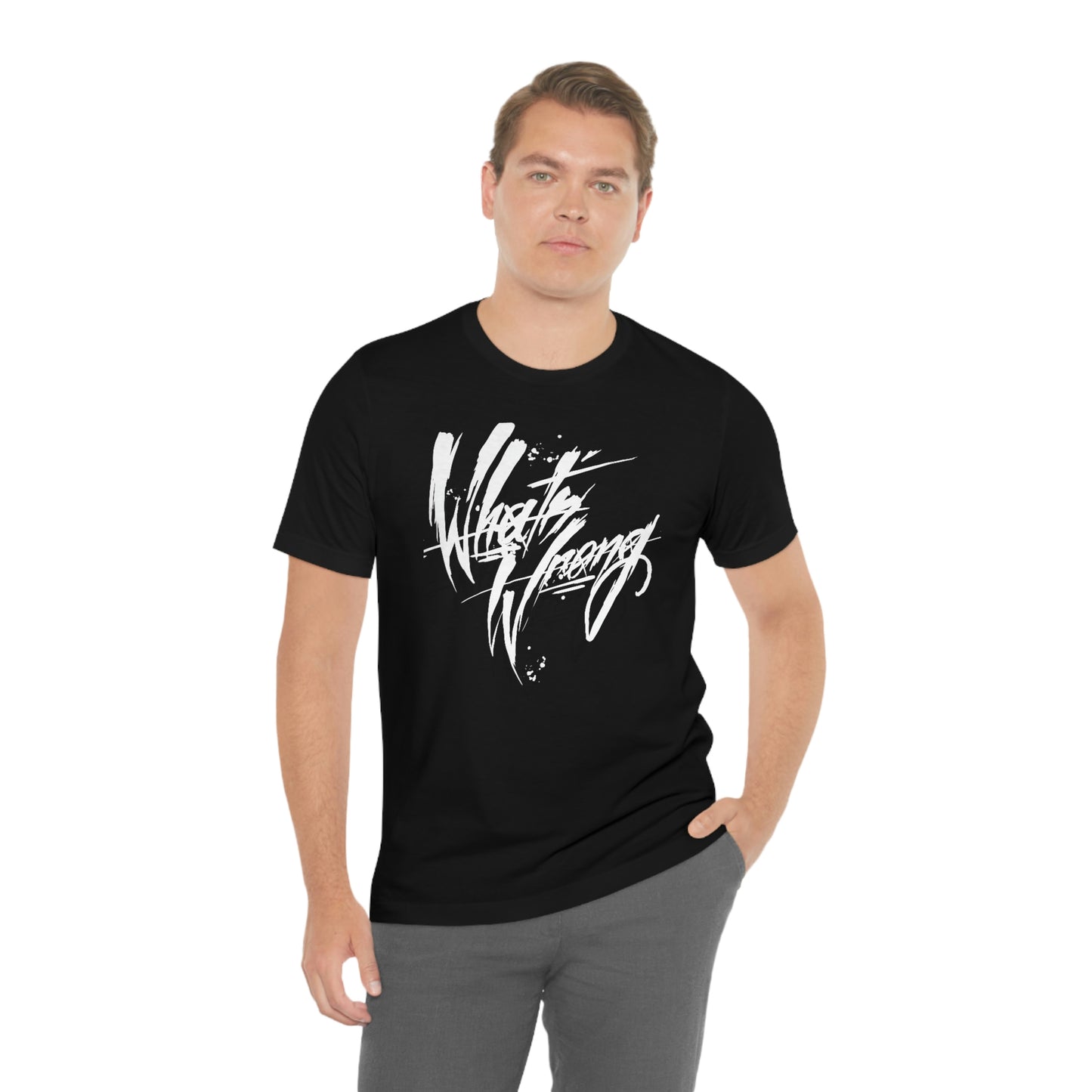 Calligraphy t-shirt BLACK // UNISEX