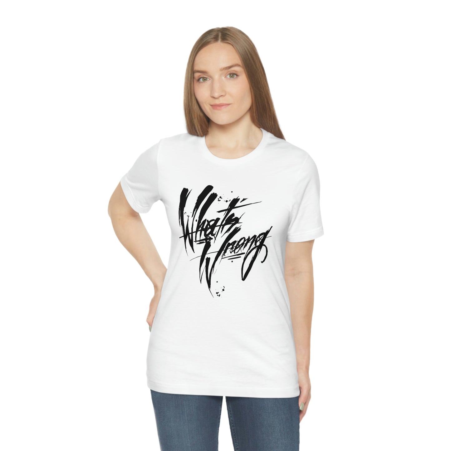 Calligraphy t-shirt WHITE // UNISEX