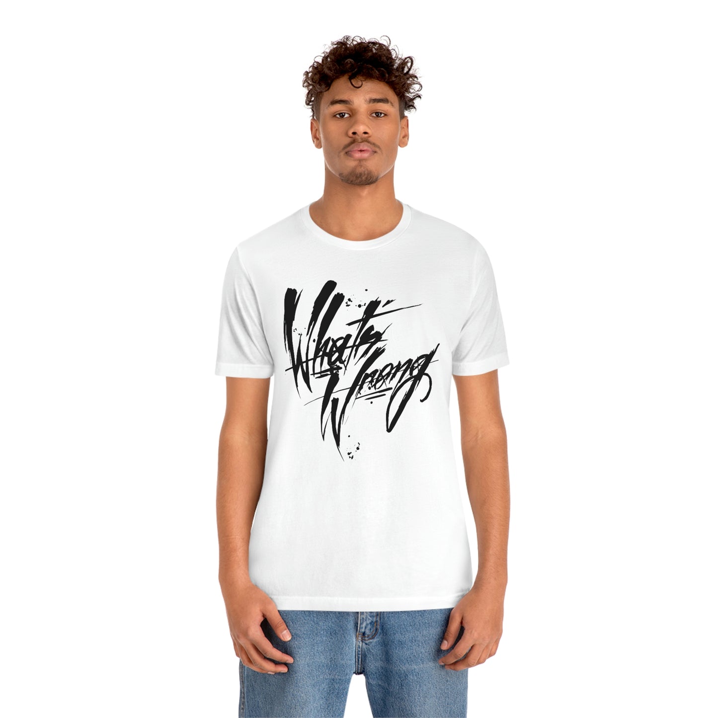 Calligraphy t-shirt WHITE // UNISEX