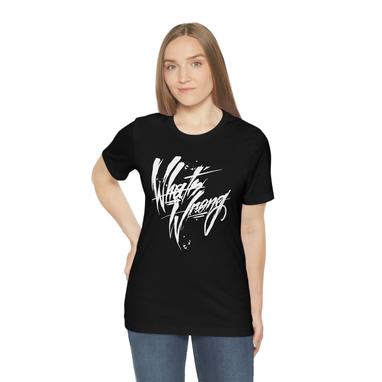 Calligraphy t-shirt BLACK // UNISEX